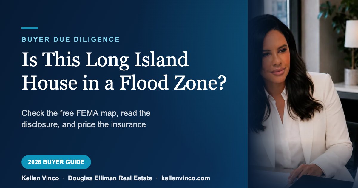 How to check if a Long Island house is in a FEMA flood zone before you buy
