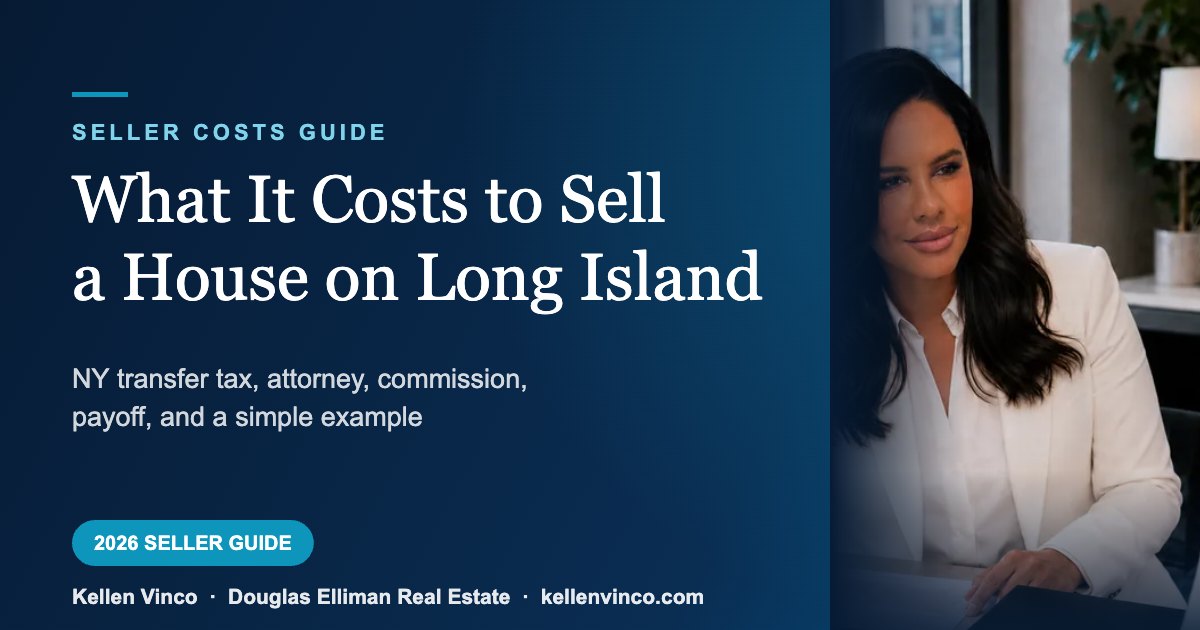 Guide to seller closing costs when selling a house on Long Island, New York in 2026