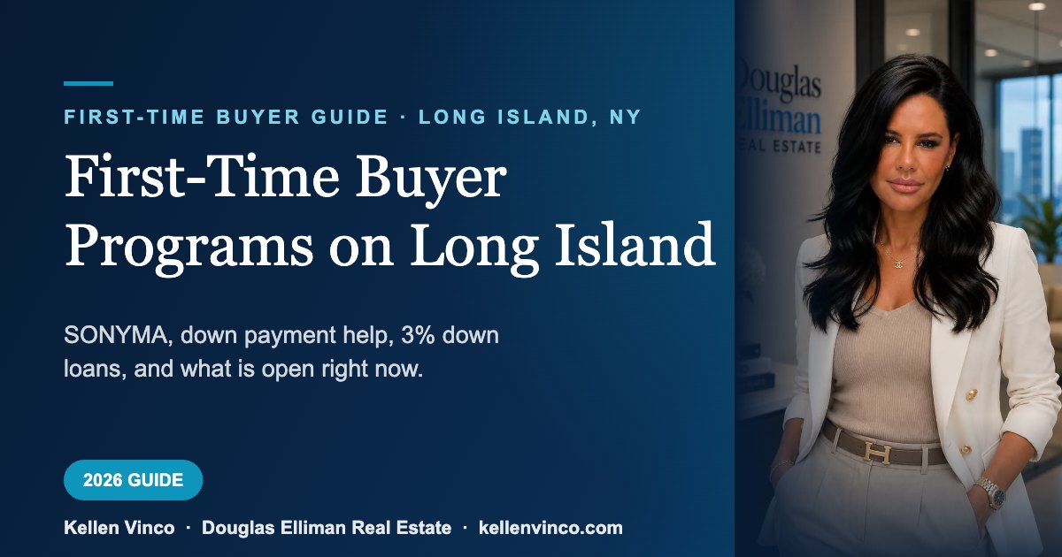Guide to first-time home buyer programs on Long Island, New York in 2026
