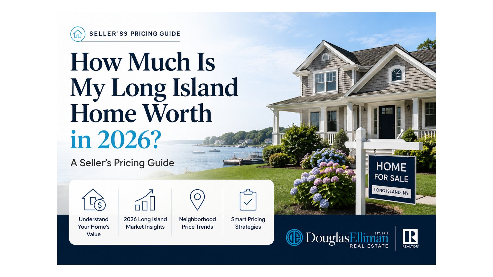 Long Island homeowner reviewing a professional home valuation and comparable sales